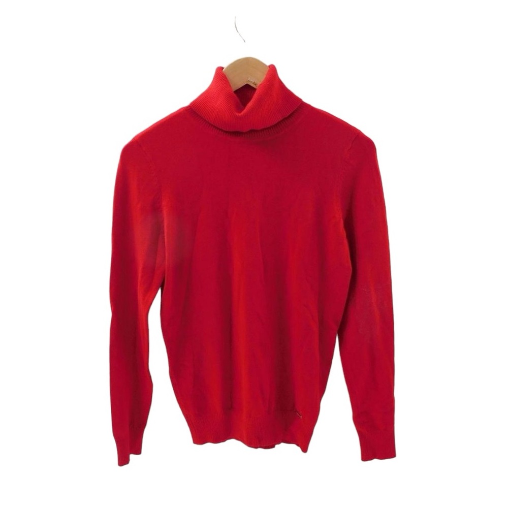 Calvin Klein Red Turtleneck